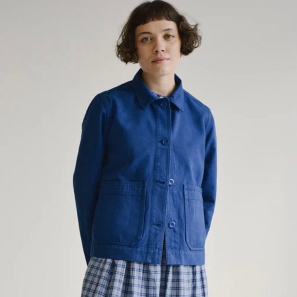 NWT Paynter Five Year Chore Jacket WOMEN'S BATCH NO.18 - BILLS BLUE XS